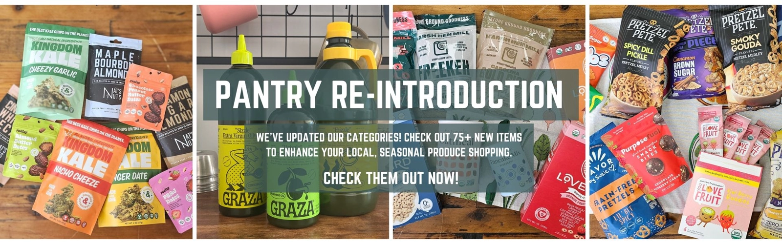 Banner of subcategory: Pantry Highlights