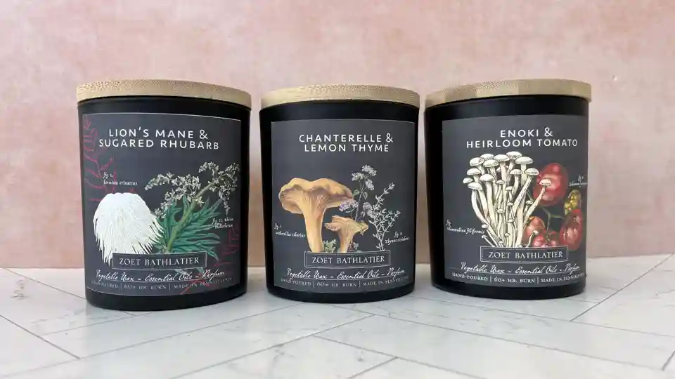 Candle: Mushroom