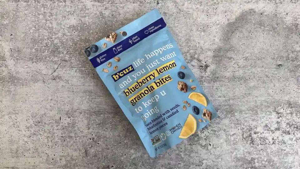 Granola Bites: Blueberry Lemon