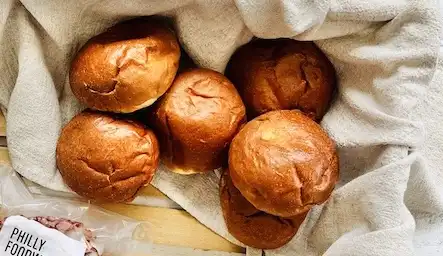 Brioche Burger Rolls
