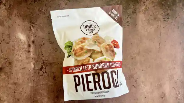 Pierogis: Spinach, Feta & Sundried Tomato