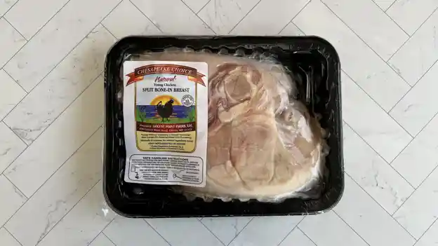 Chicken: Bone-in Breasts