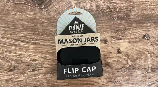 Mason Jar Flip Lid