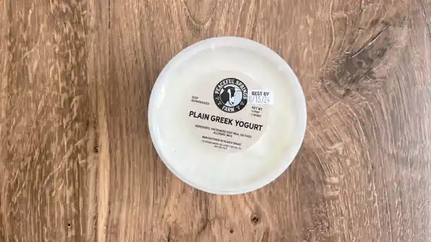 Goat Greek Yogurt